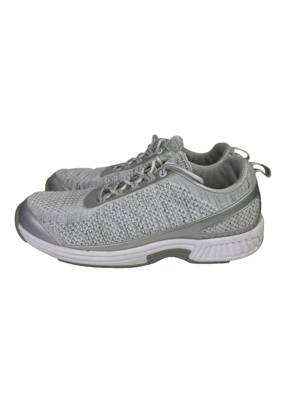 Orthofeet Biofit 982 Sandy Shoes Womens 11 D Wide Gray Walking Comfort Sneakers